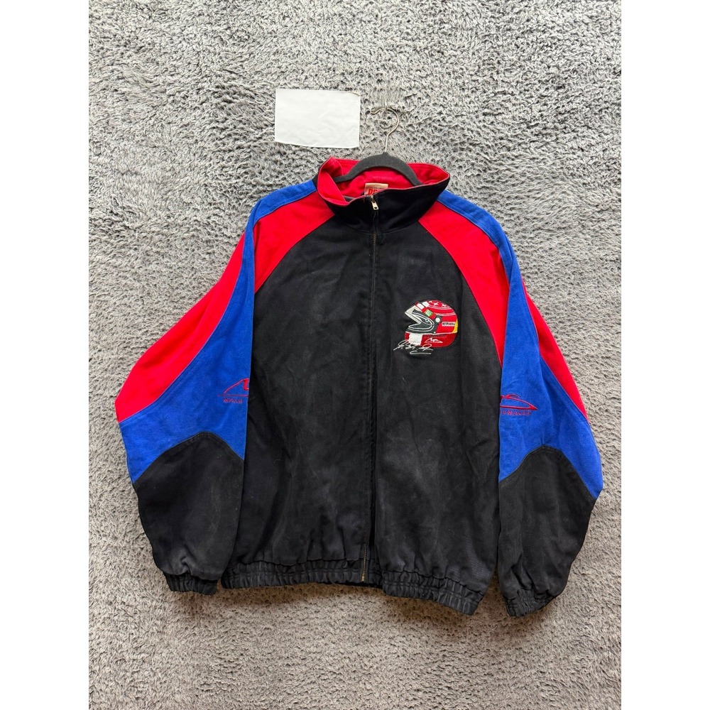 Vintage Speadgear Michael Schumacher 3x F1 Champion Embroidered Jacket Size L